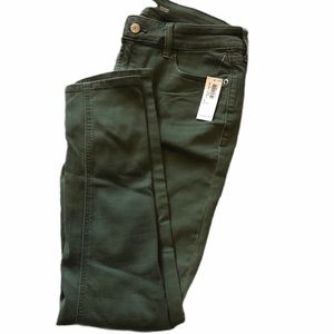 NWT! Old Navy Rockstar Jeans | Sz 4 Petite | Green